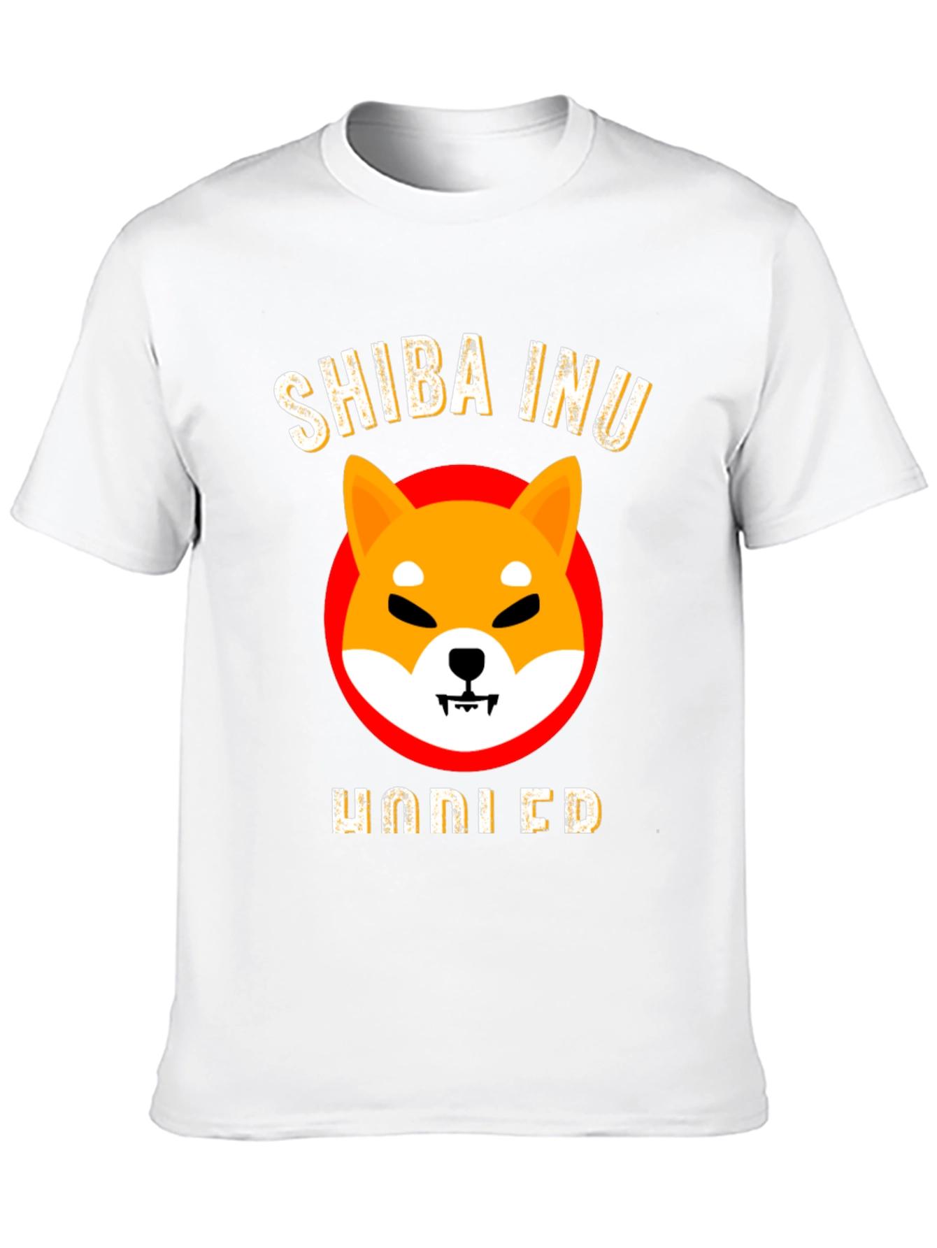 Shiba Inu HODLED Black T-Shirt