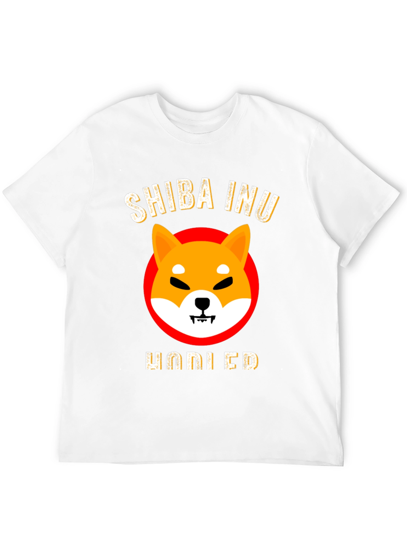 Shiba Inu HODLED Black T-Shirt