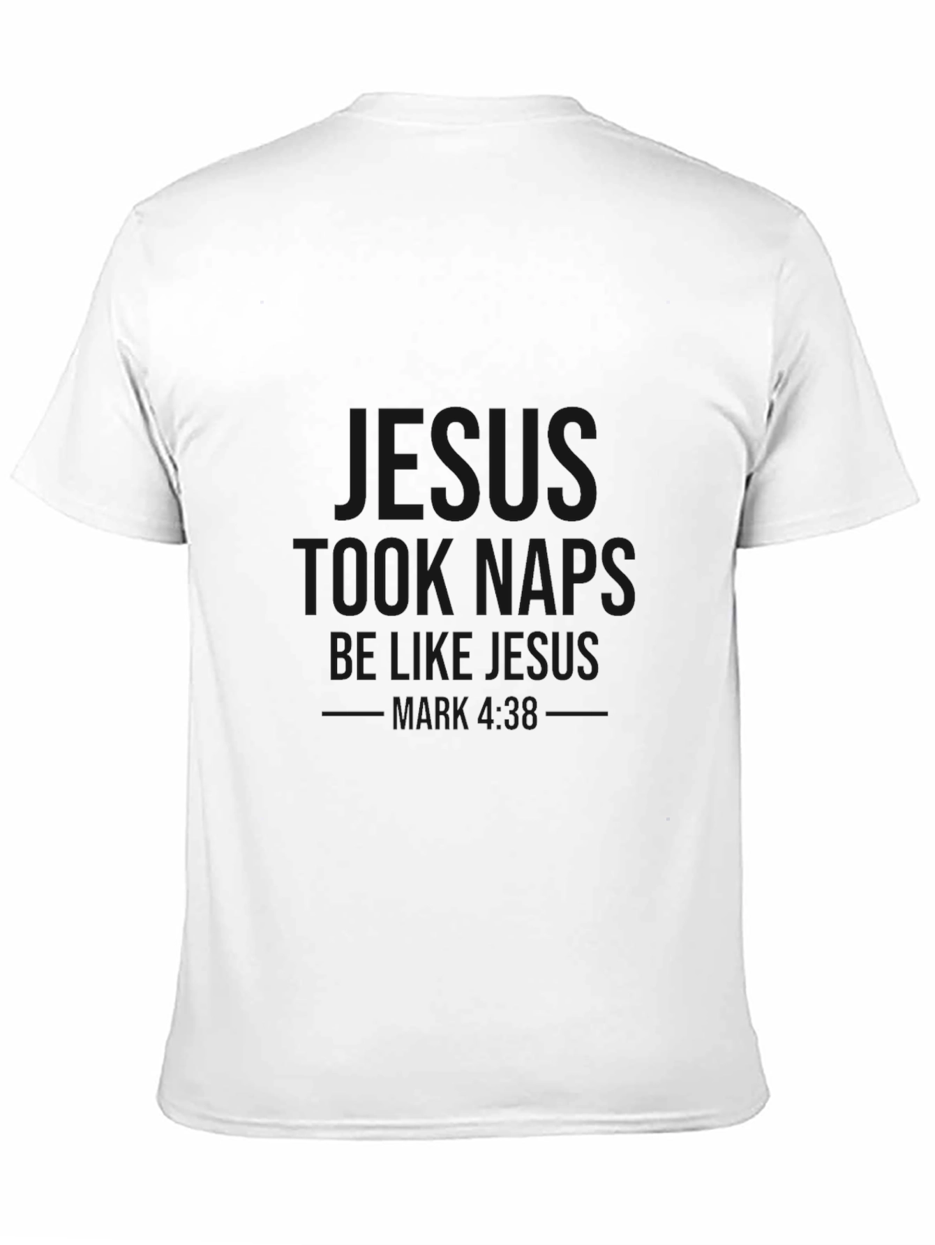 Be Like Jesus Black Graphic T-Shirt