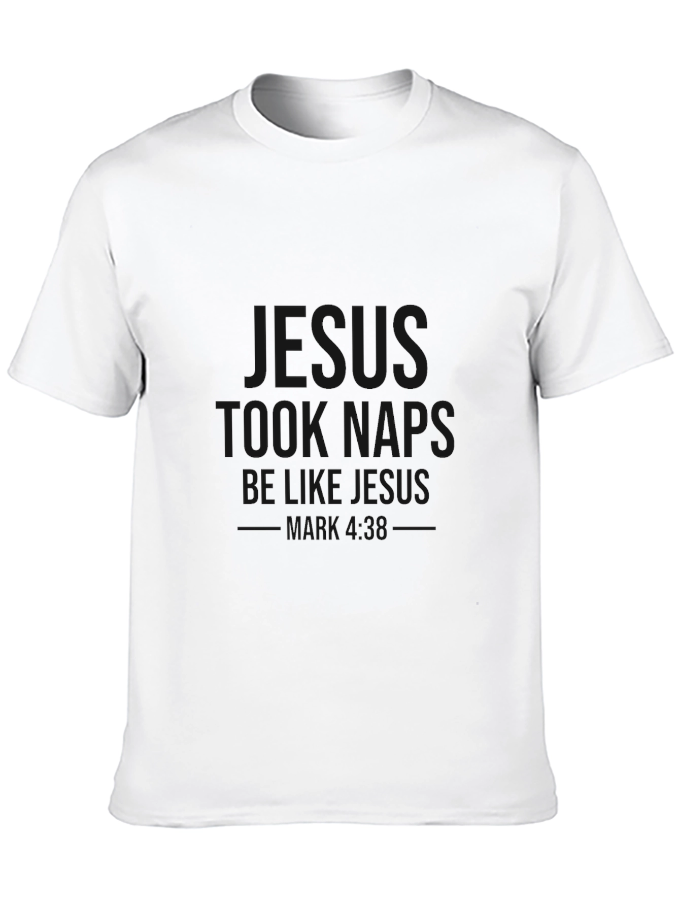Be Like Jesus Black Graphic T-Shirt