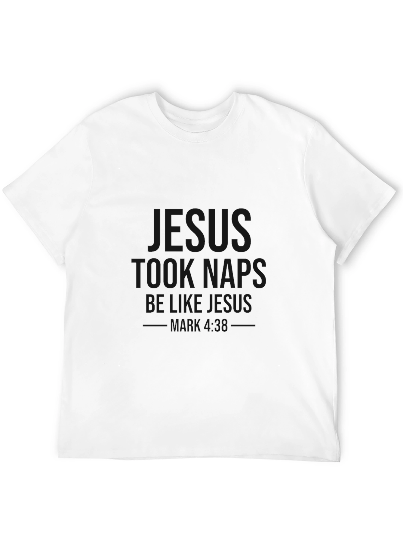 Be Like Jesus Black Graphic T-Shirt