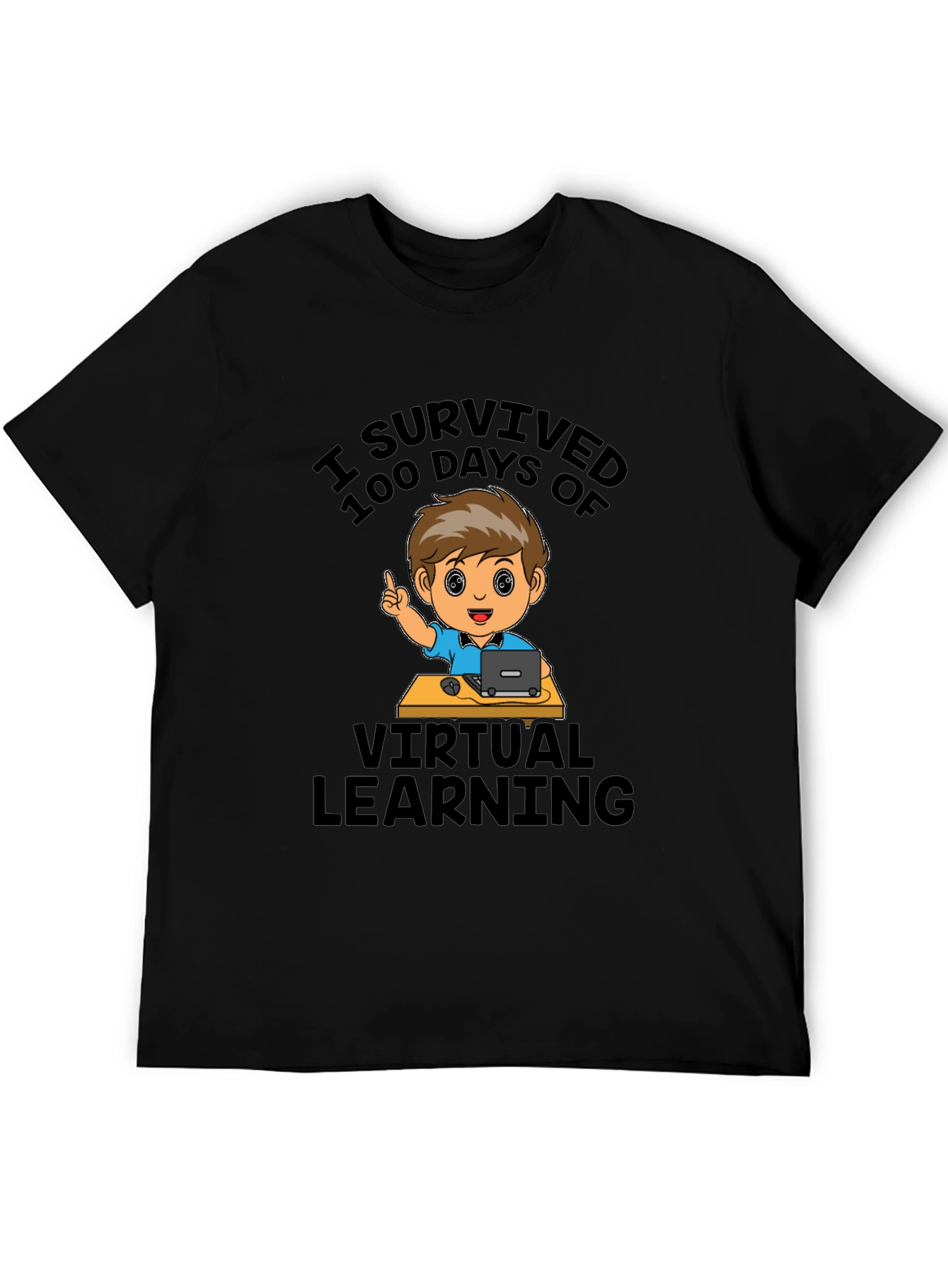 I Survived 100 Days of Virtual Learning T-Shirt