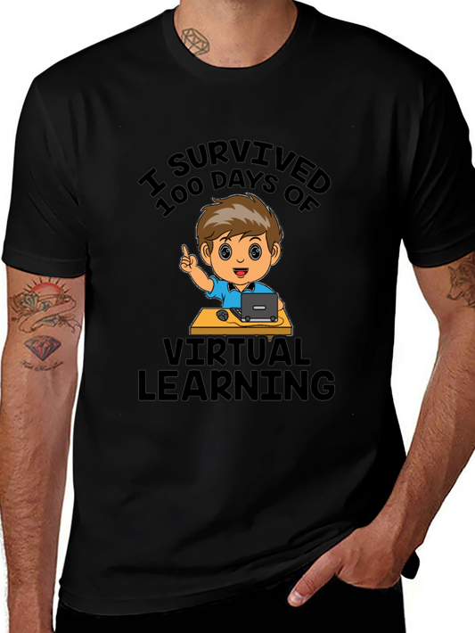 I Survived 100 Days of Virtual Learning T-Shirt