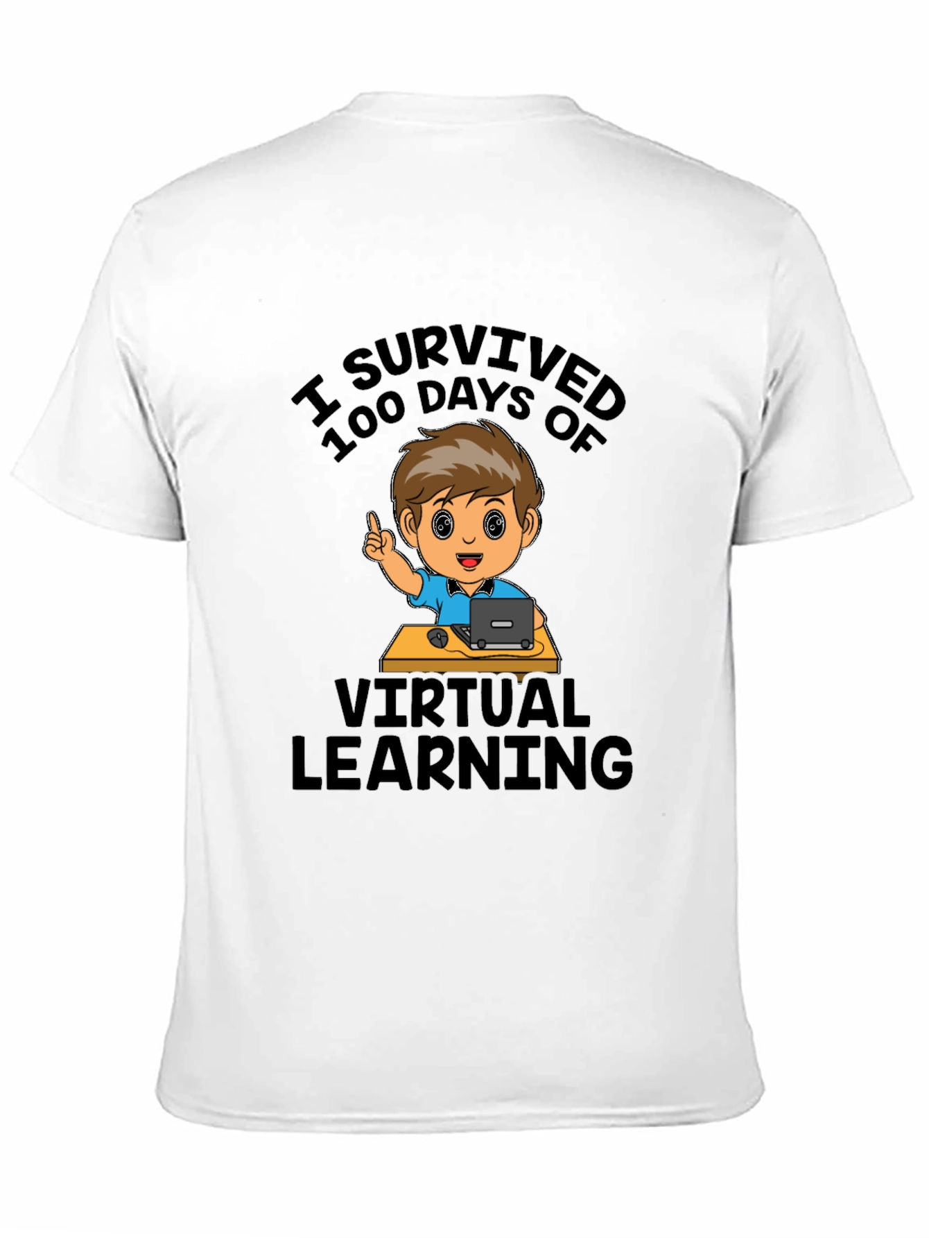 I Survived 100 Days of Virtual Learning T-Shirt