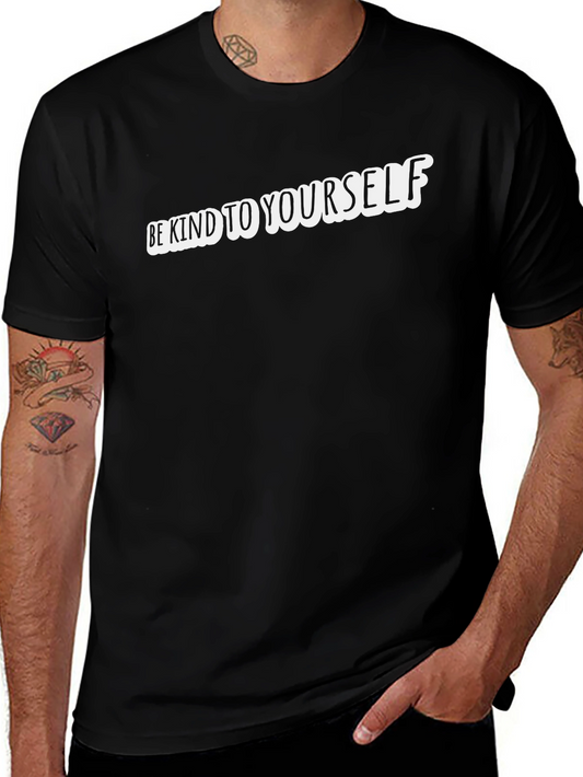 Be Kind to Yourself Black T-Shirt