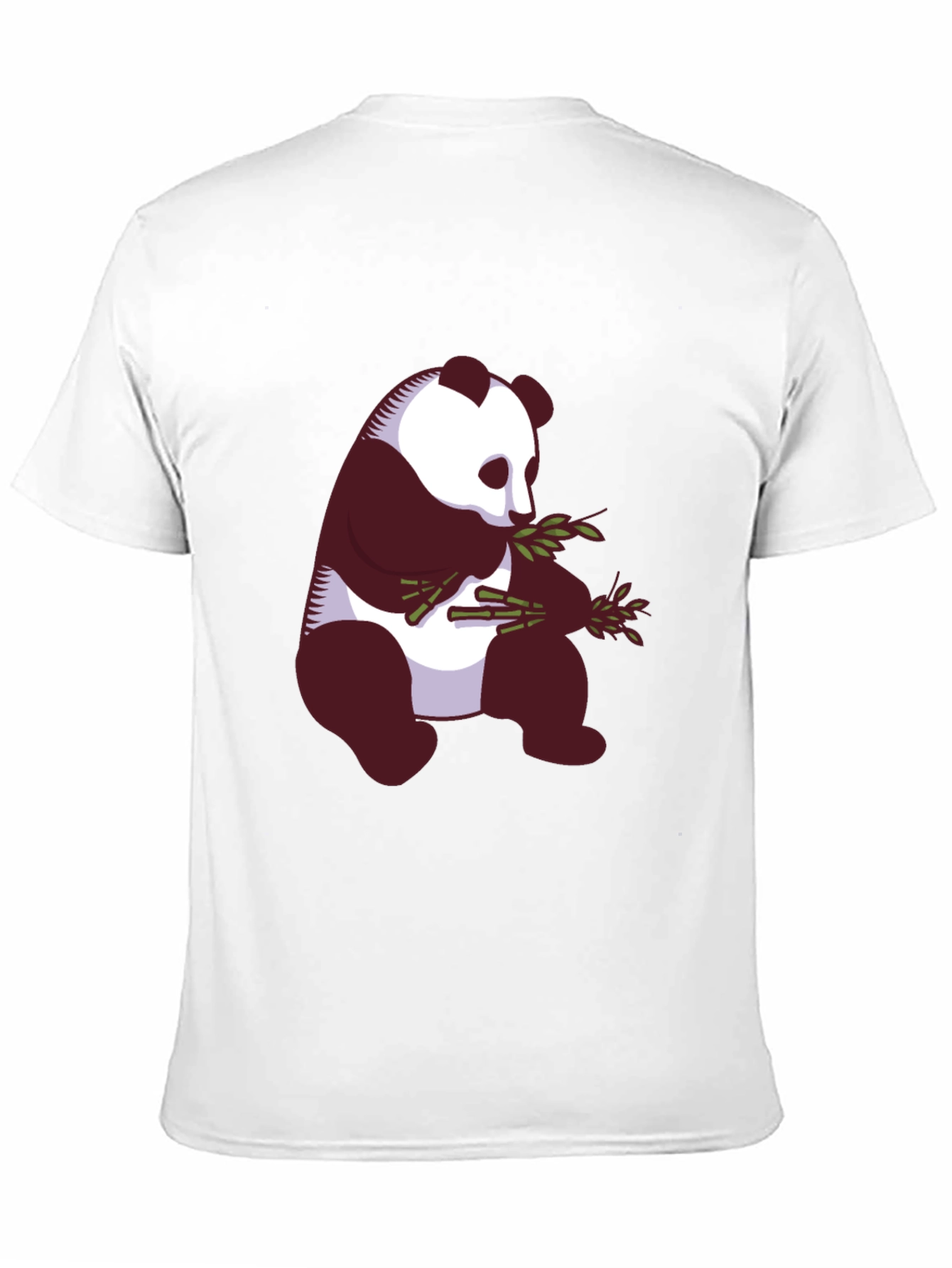 Panda Graphic Tee - Black Cotton Blend