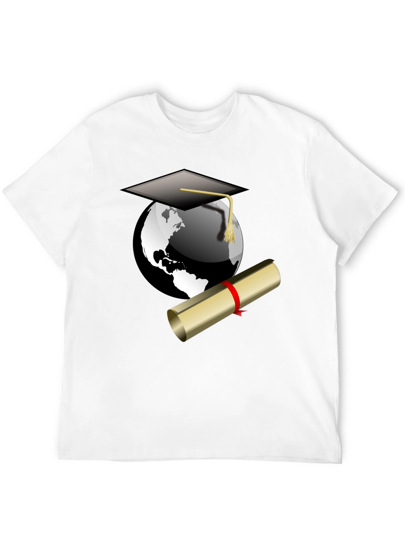 Graduation World T-Shirt - Celebrate Your Global Achievement