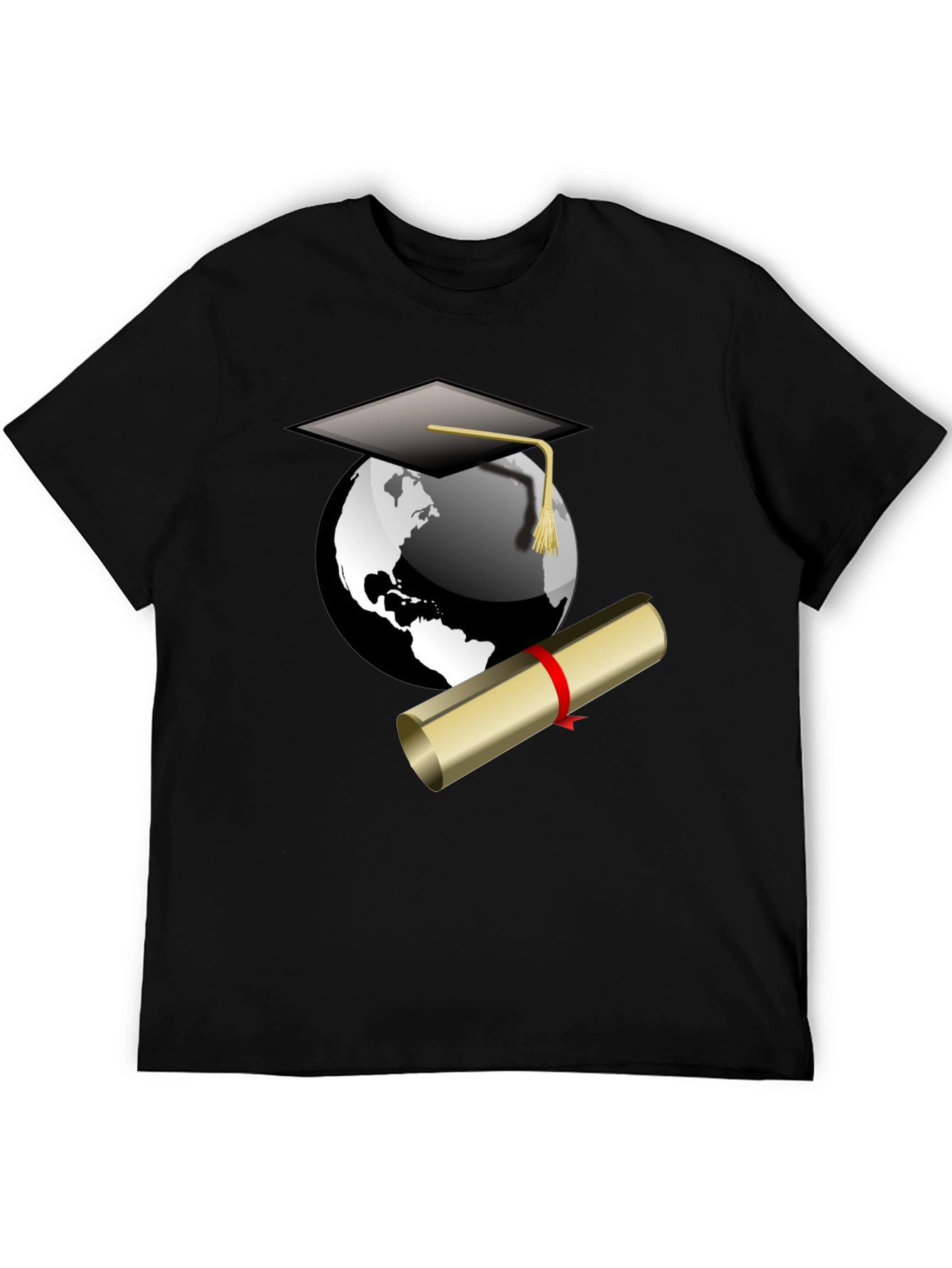 Graduation World T-Shirt - Celebrate Your Global Achievement