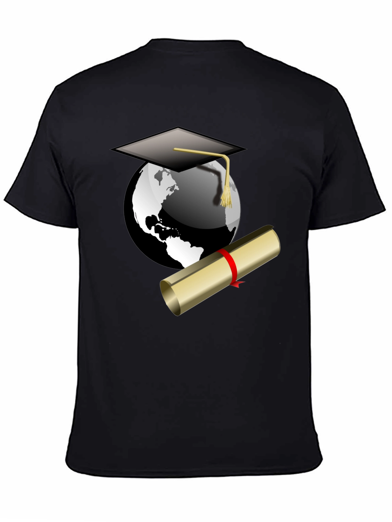 Graduation World T-Shirt - Celebrate Your Global Achievement