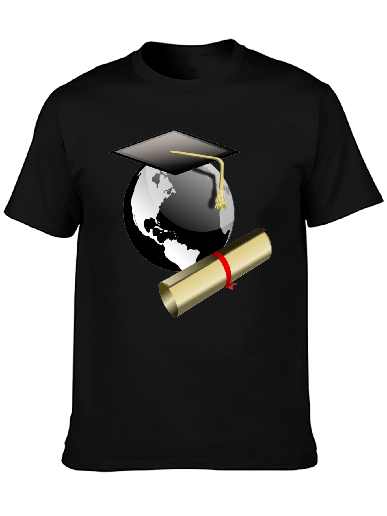 Graduation World T-Shirt - Celebrate Your Global Achievement