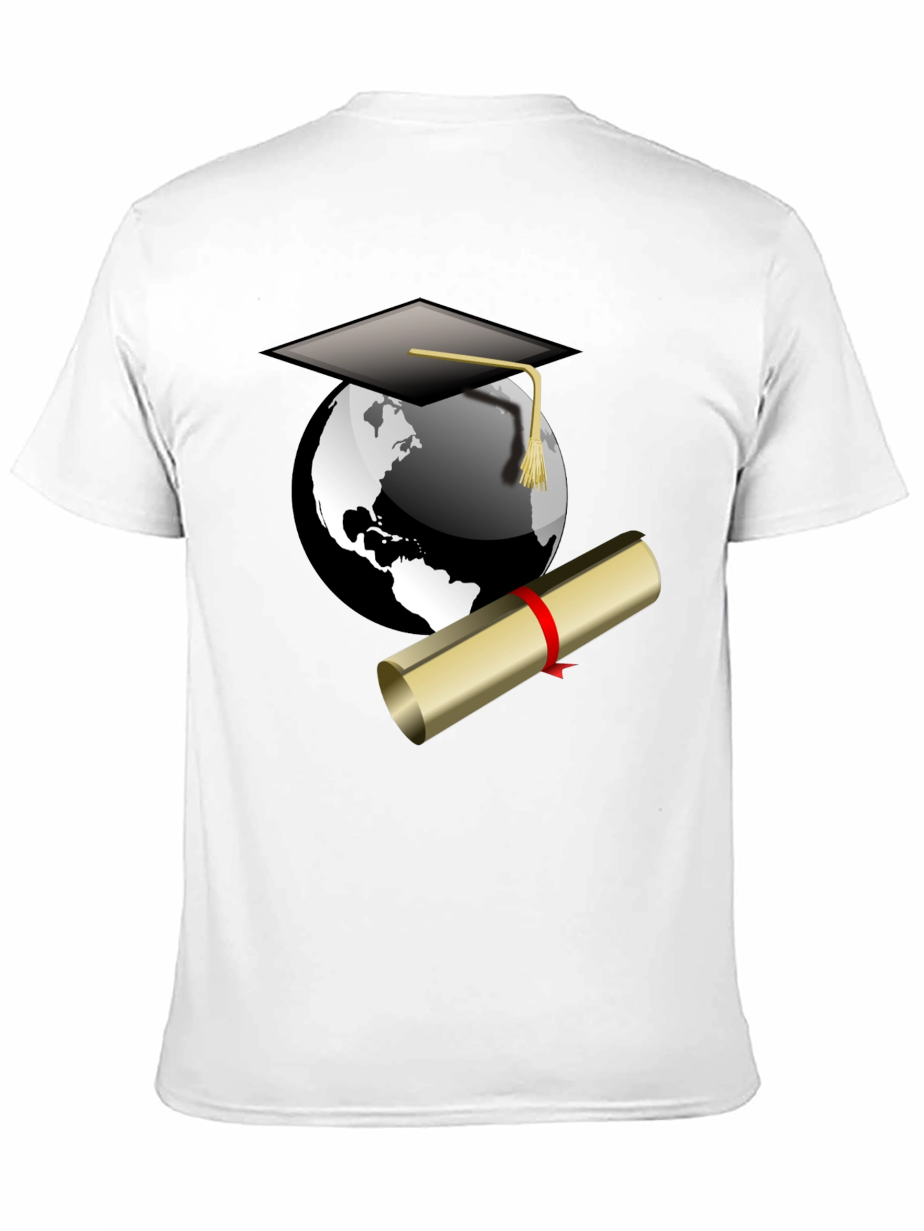 Graduation World T-Shirt - Celebrate Your Global Achievement
