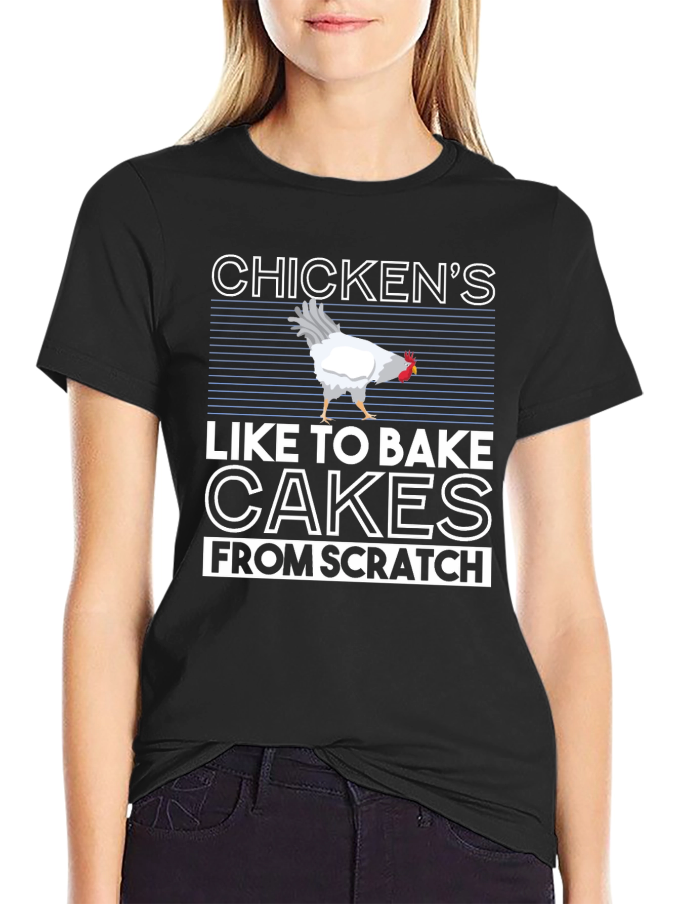 Chicken Bakes Cakes T-Shirt