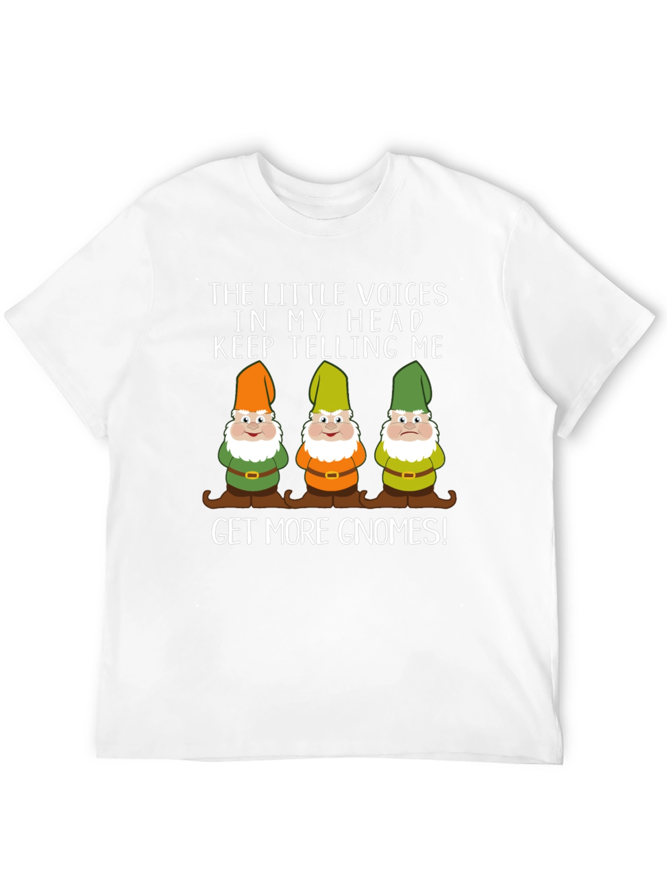 Get More Gnomes Mens Graphic T-Shirt