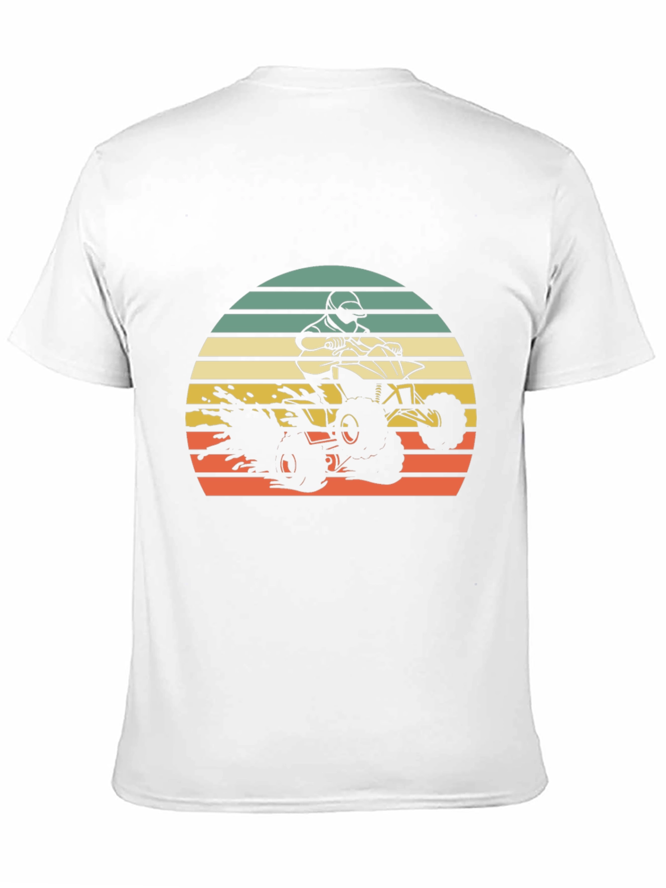 Retro ATV Rider T-Shirt - Off-Road Adventure Tee