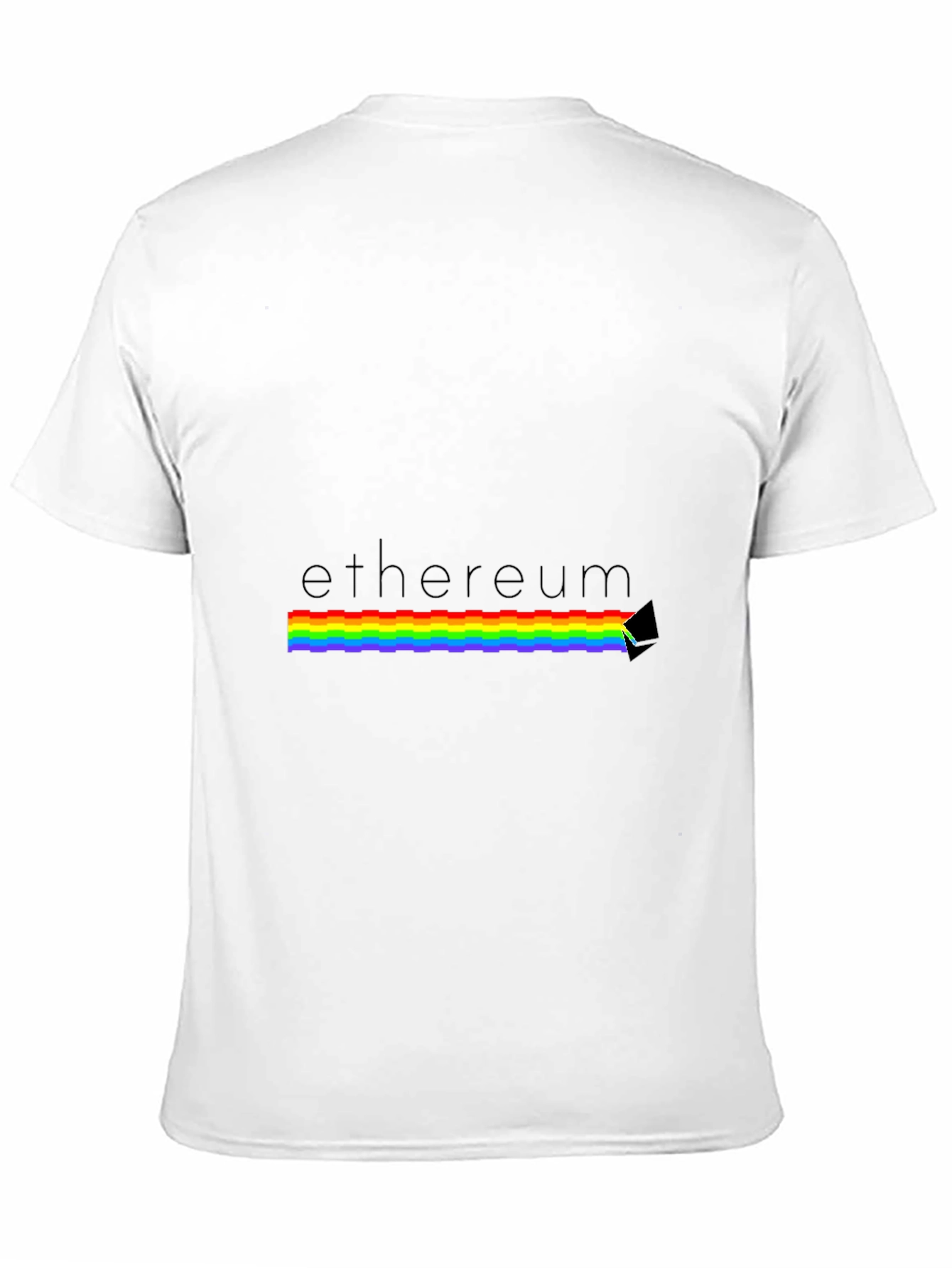 Ethereum Prism T-Shirt - Classic Black Crypto Tee