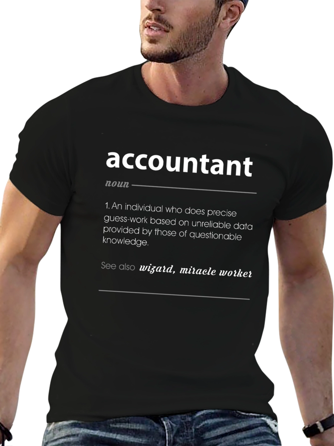 Accountant Definition T-Shirt - Funny CPA Gift