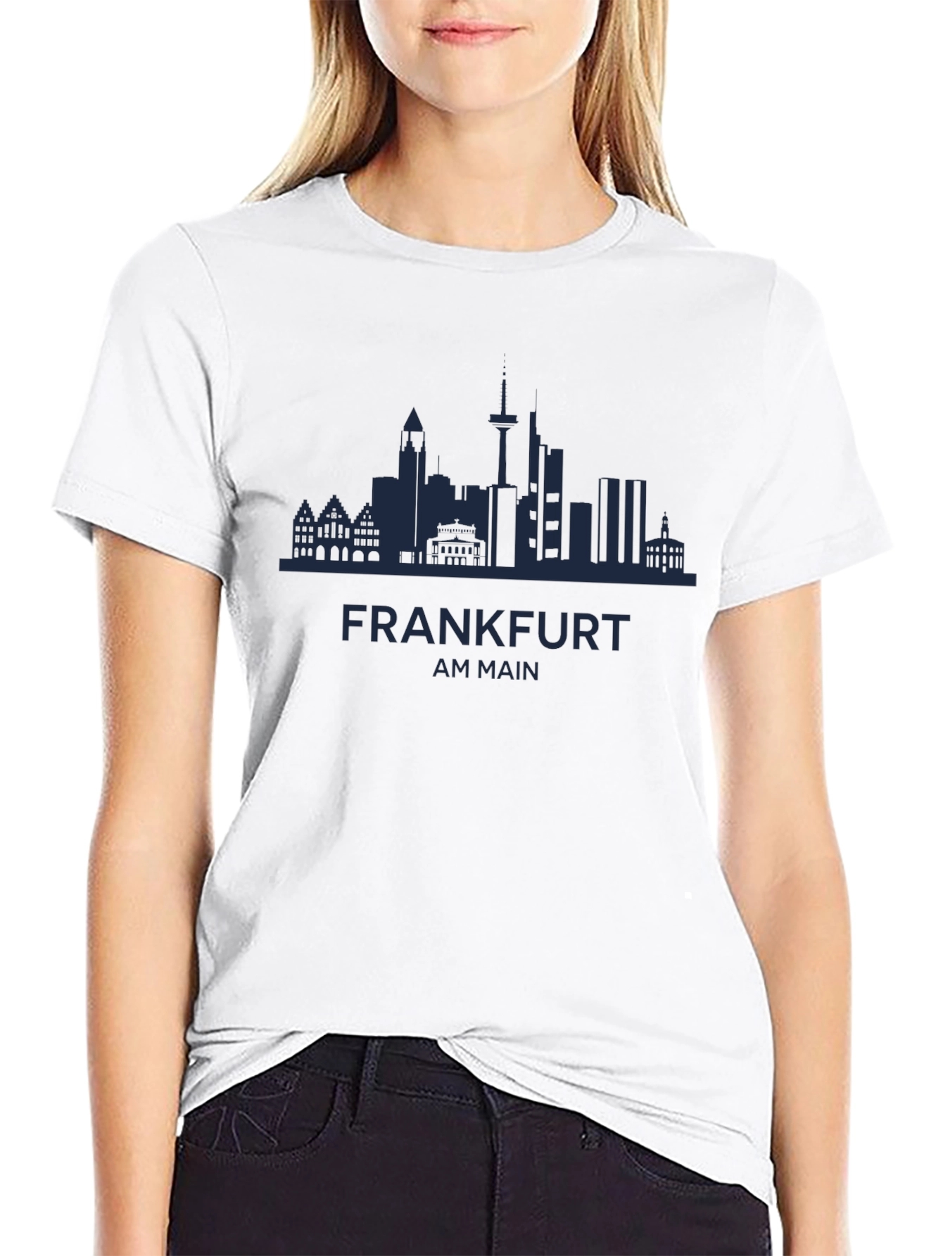 Frankfurt Am Main Skyline T-Shirt