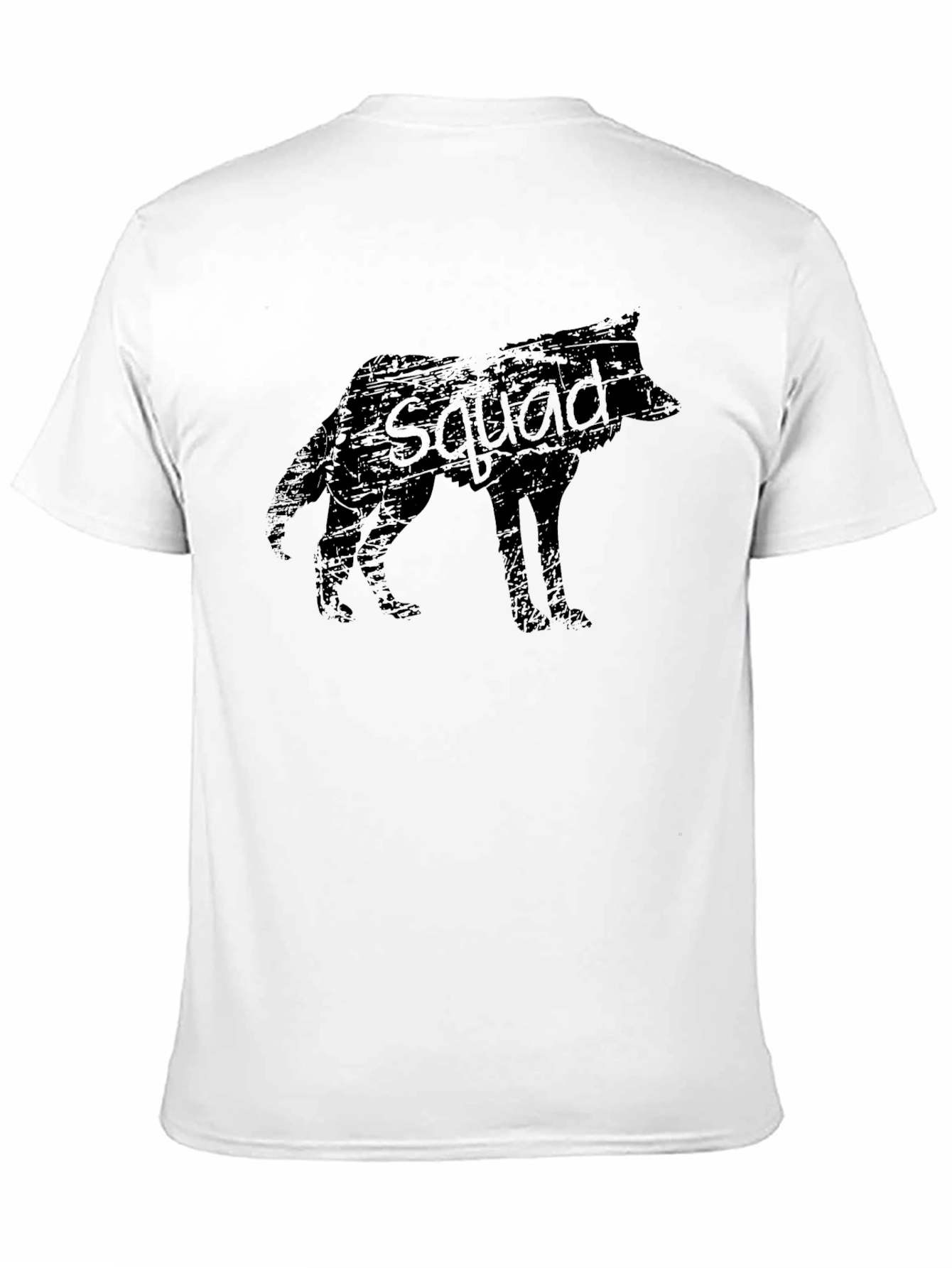 Wolf Squad Graphic Tee - Black T-Shirt
