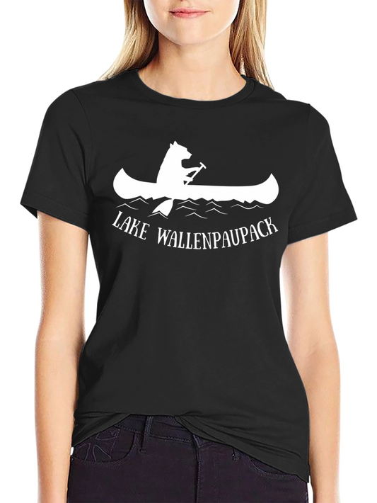Lake Wallenpaupack Bear Canoe T-Shirt
