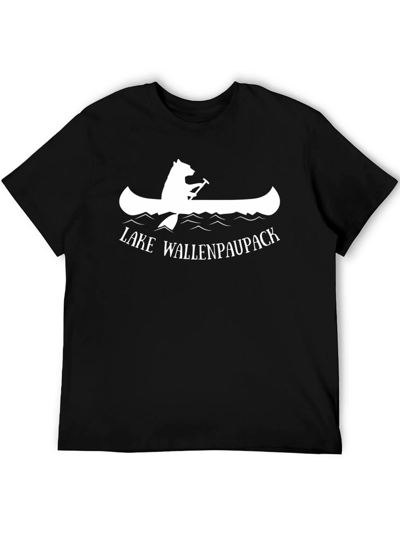 Lake Wallenpaupack Bear Canoe T-Shirt