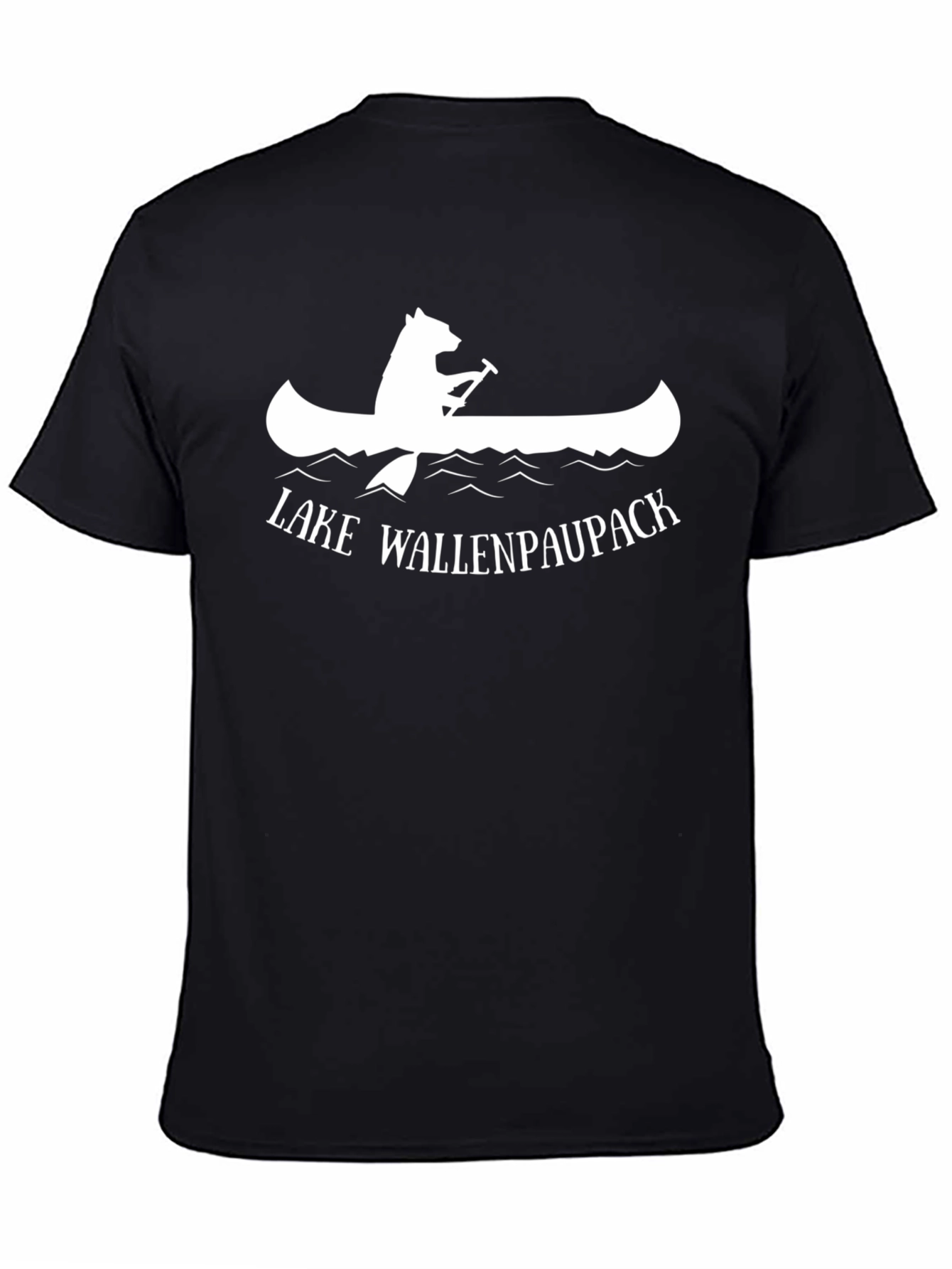 Lake Wallenpaupack Bear Canoe T-Shirt