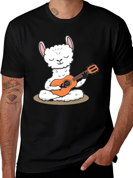 Llama Guitar T-Shirt
