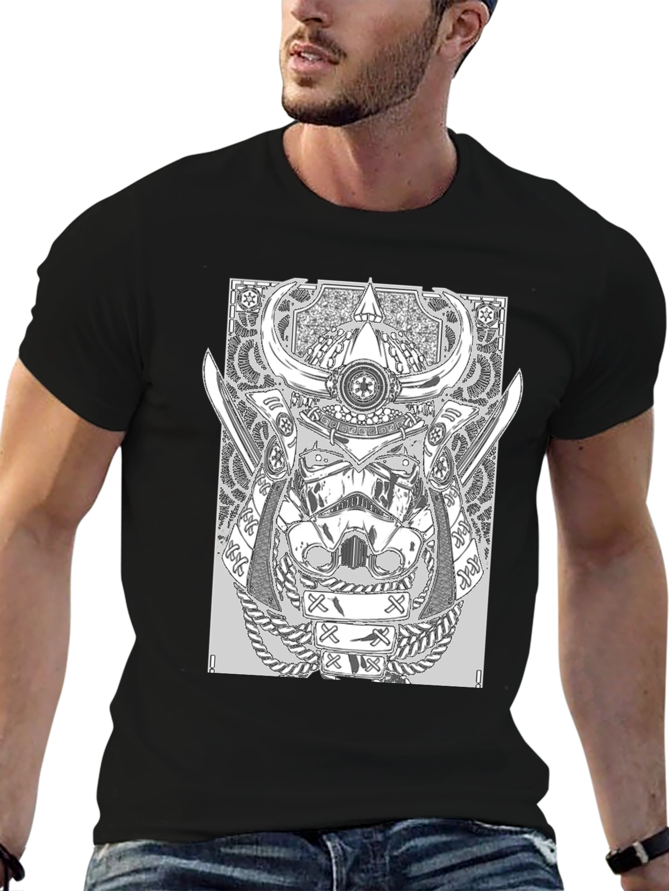Samurai Stormtrooper Graphic T-Shirt