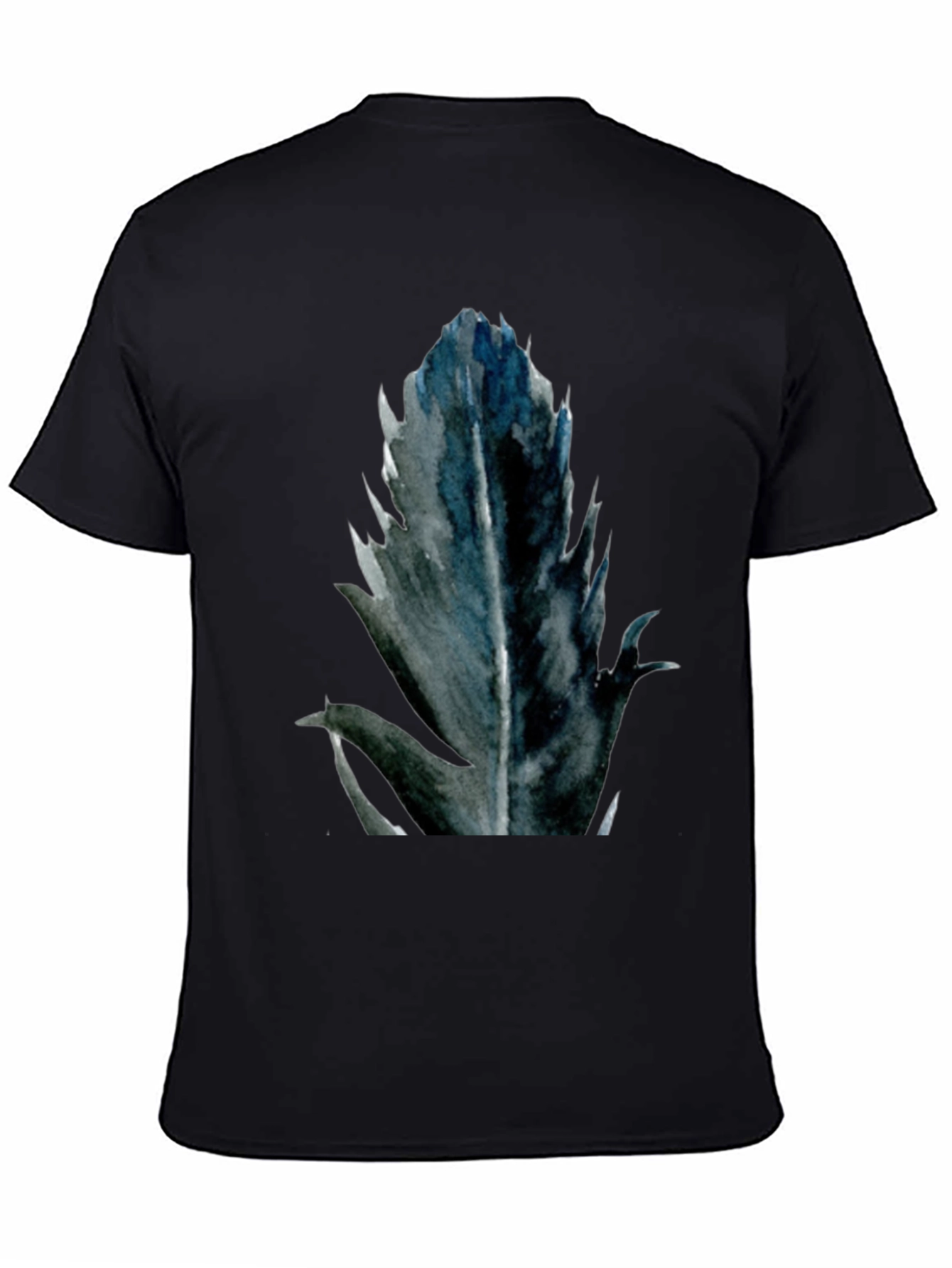 Botanical Leaf Graphic T-Shirt