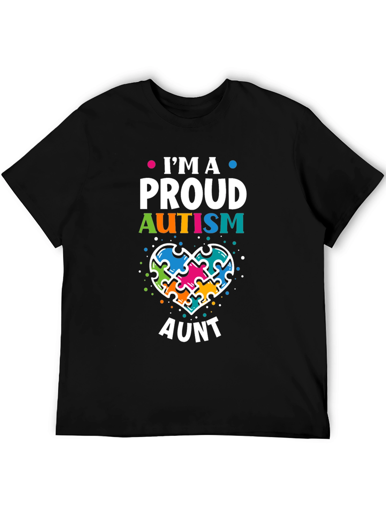 Proud Autism Aunt T-Shirt