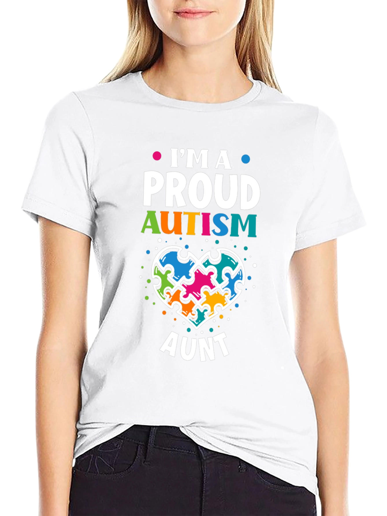 Proud Autism Aunt T-Shirt