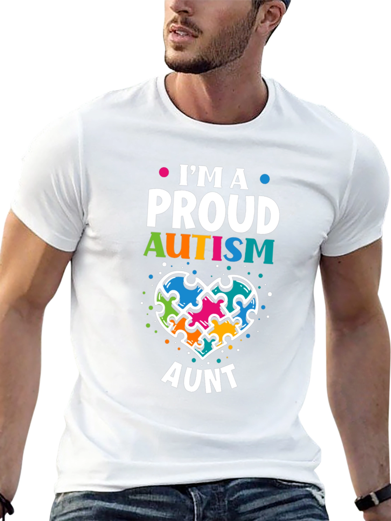 Proud Autism Aunt T-Shirt