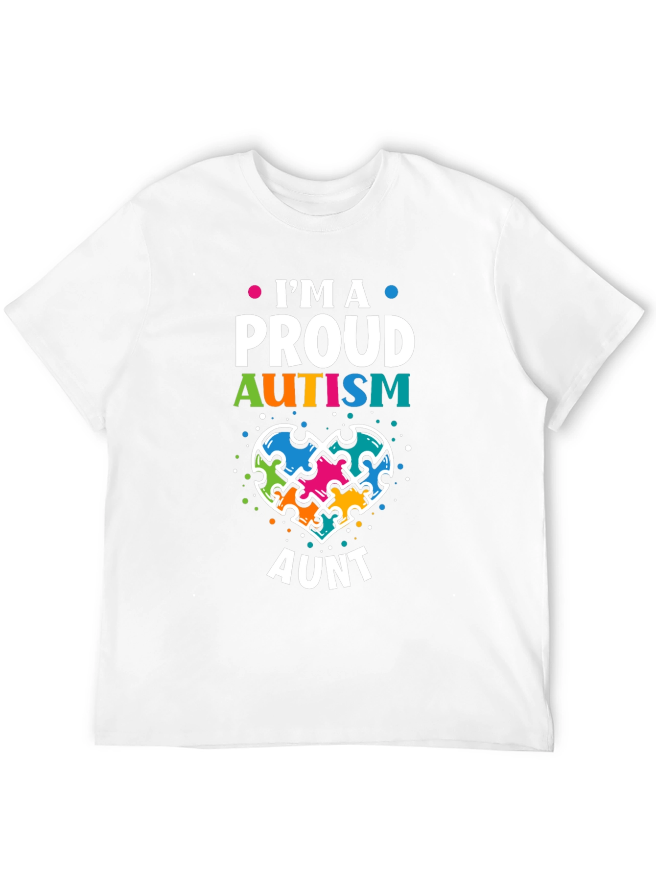 Proud Autism Aunt T-Shirt