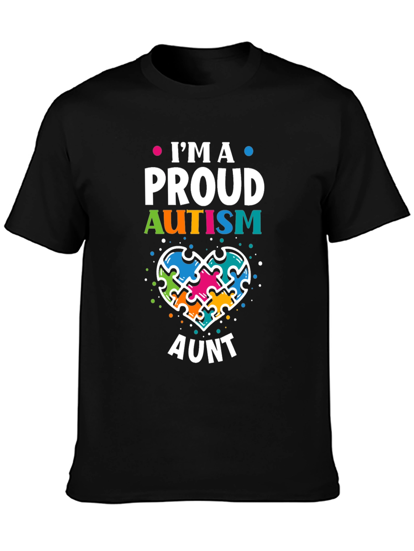 Proud Autism Aunt T-Shirt
