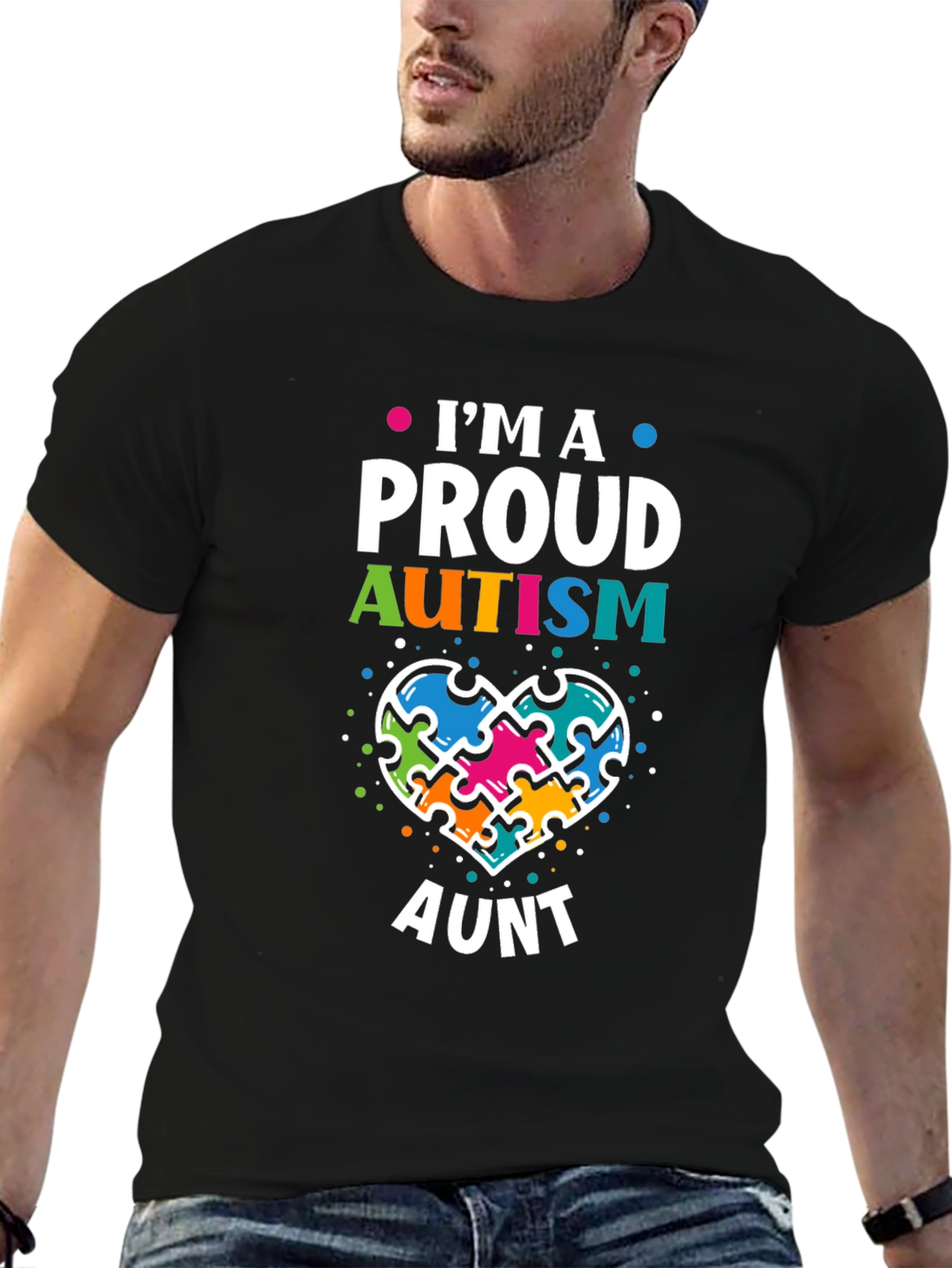 Proud Autism Aunt T-Shirt