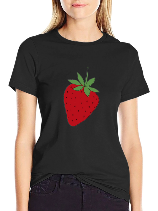 Strawberry Graphic T-Shirt - Casual & Stylish