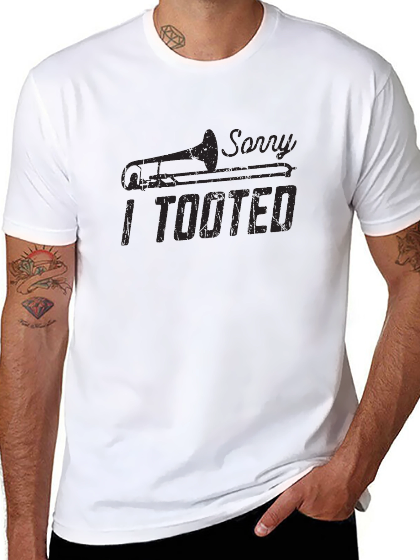 Sorry I Tooted Trombone T-Shirt