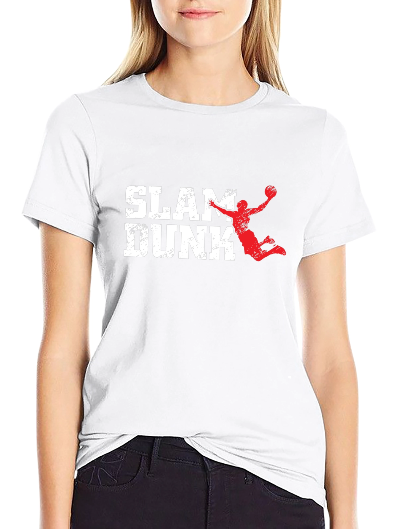 Slam Dunk Graphic Print Mens T-Shirt