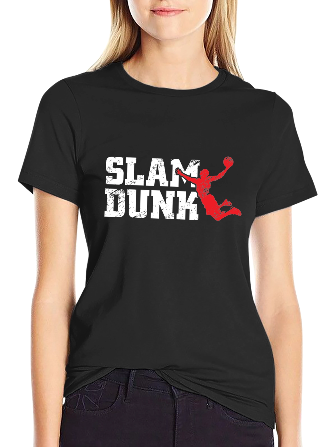 Slam Dunk Graphic Print Mens T-Shirt