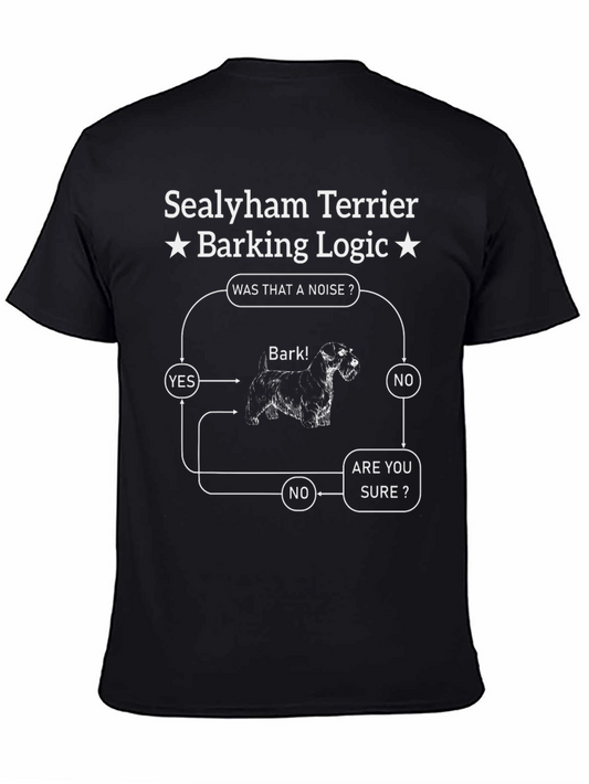 Sealyham Terrier Barking Logic T-Shirt