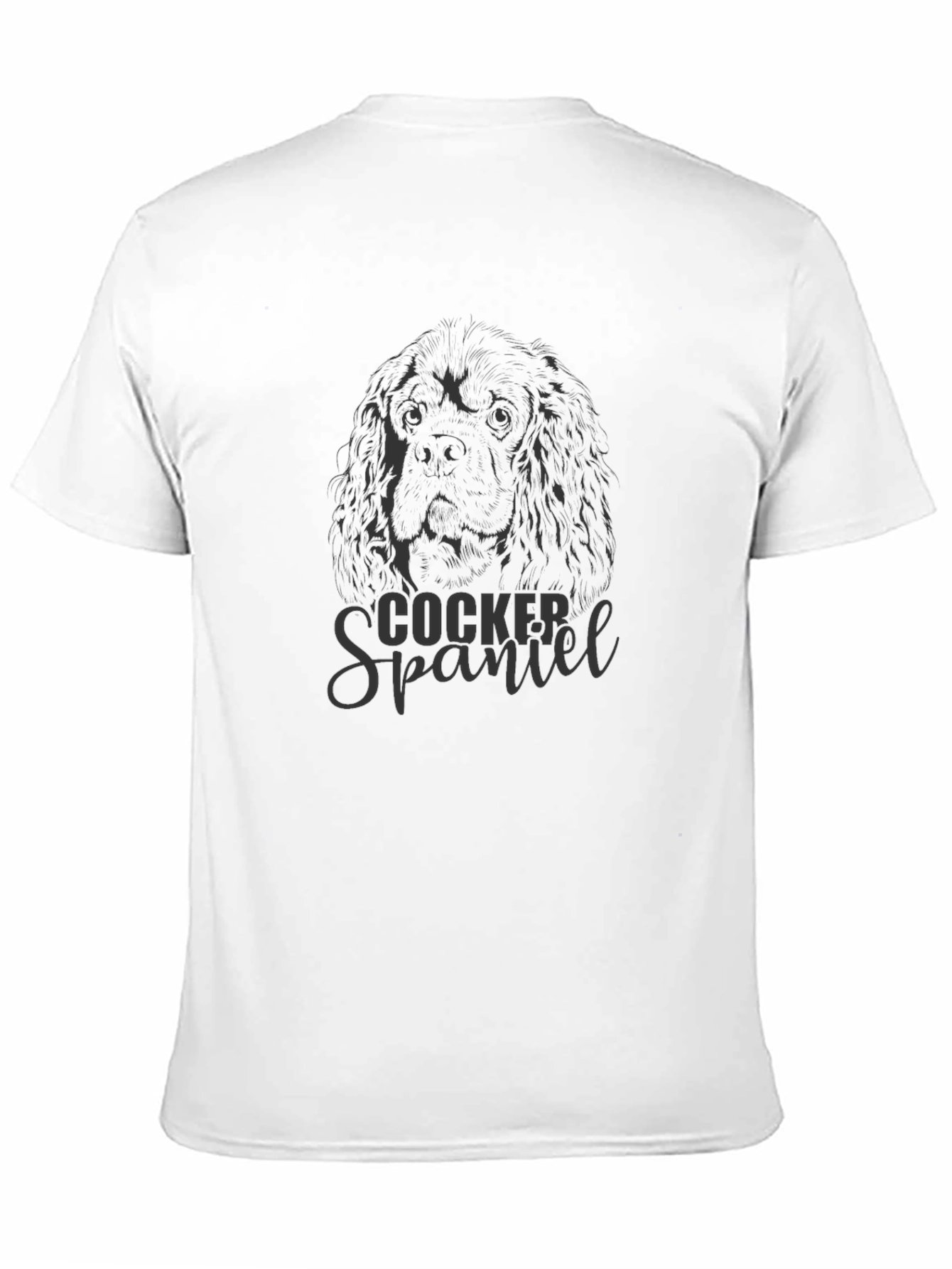 Cocker Spaniel Graphic Tee - Unisex Soft Cotton Blend