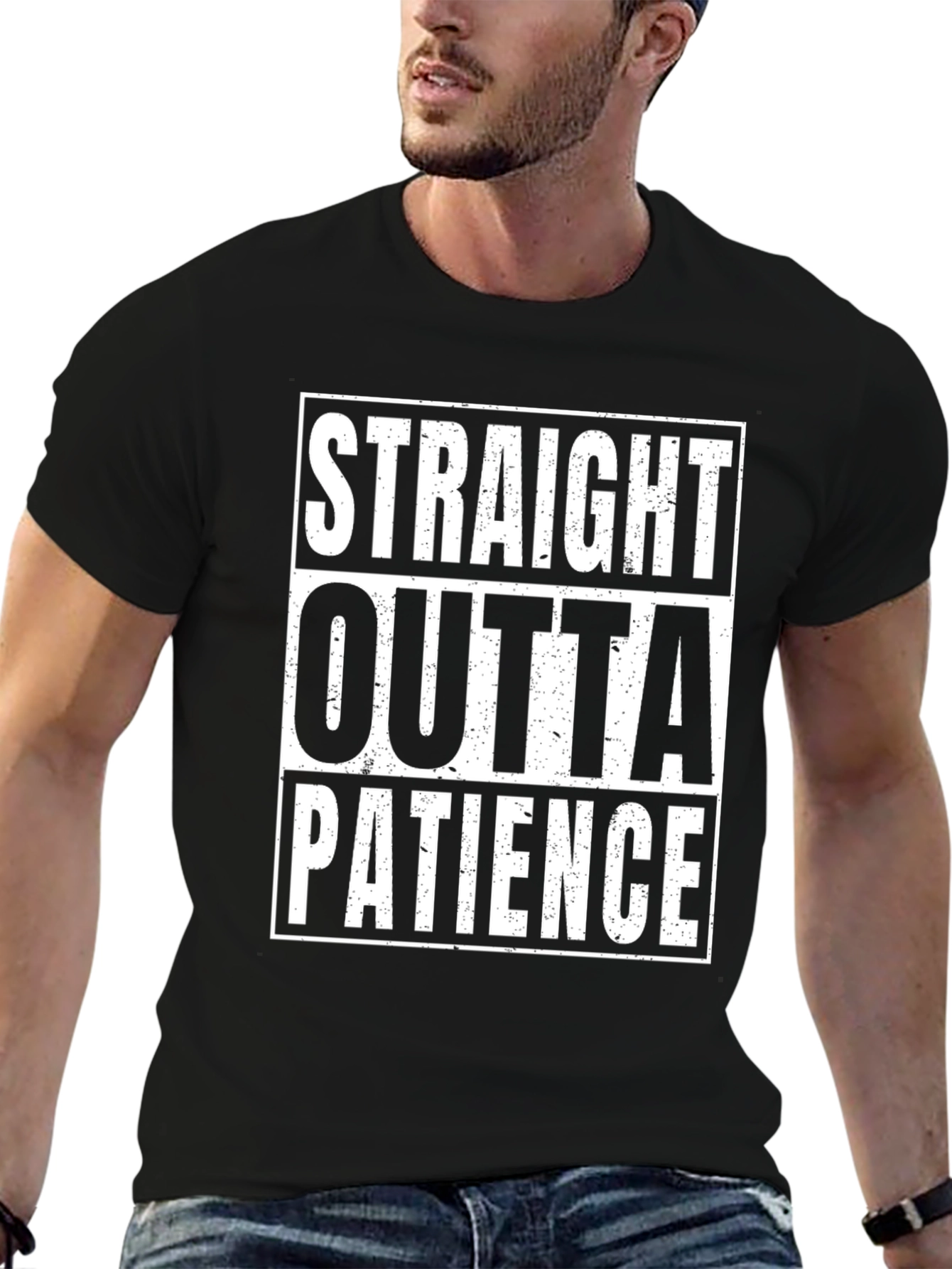 Straight Outta Patience Graphic Tee