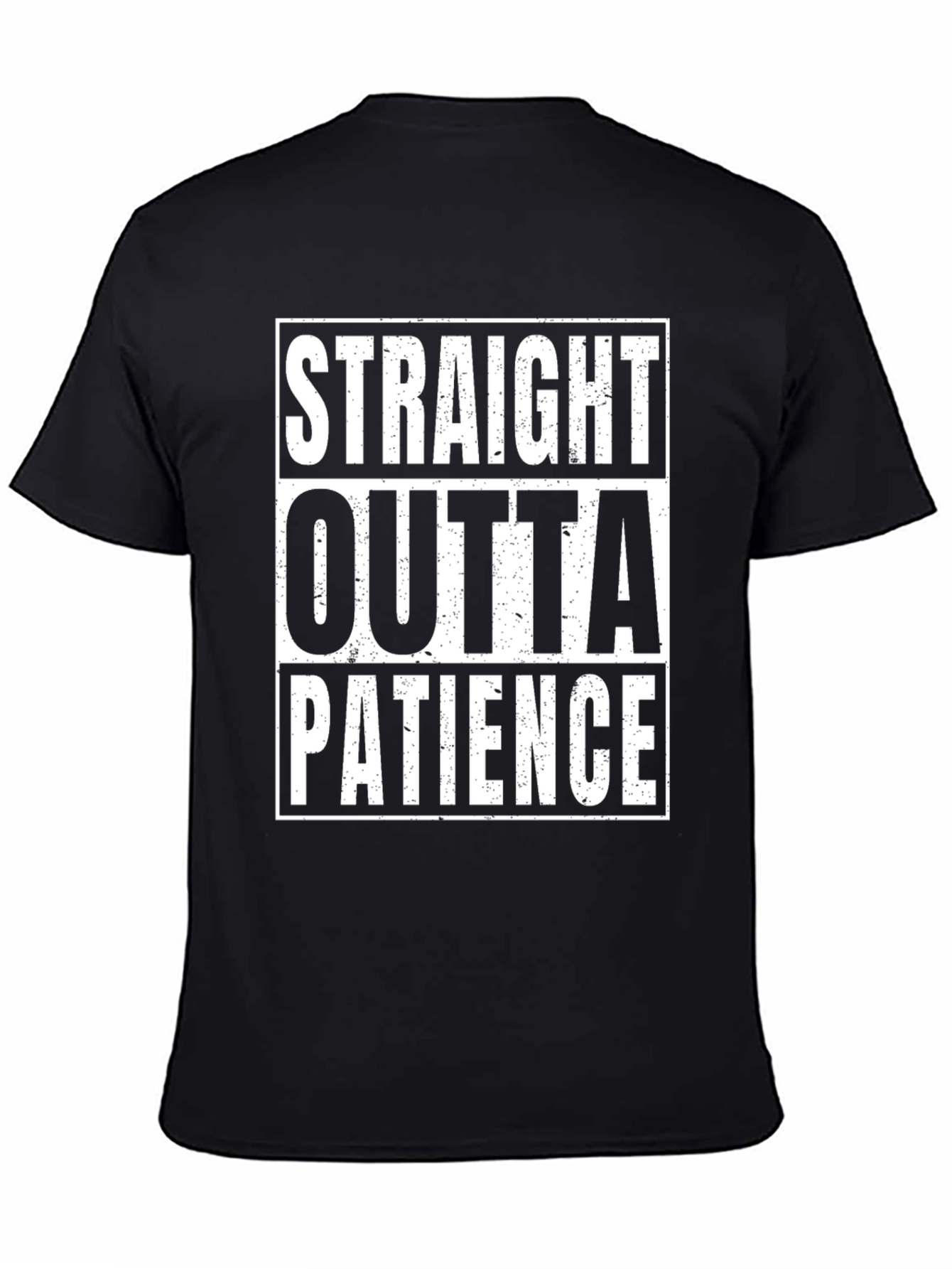 Straight Outta Patience Graphic Tee