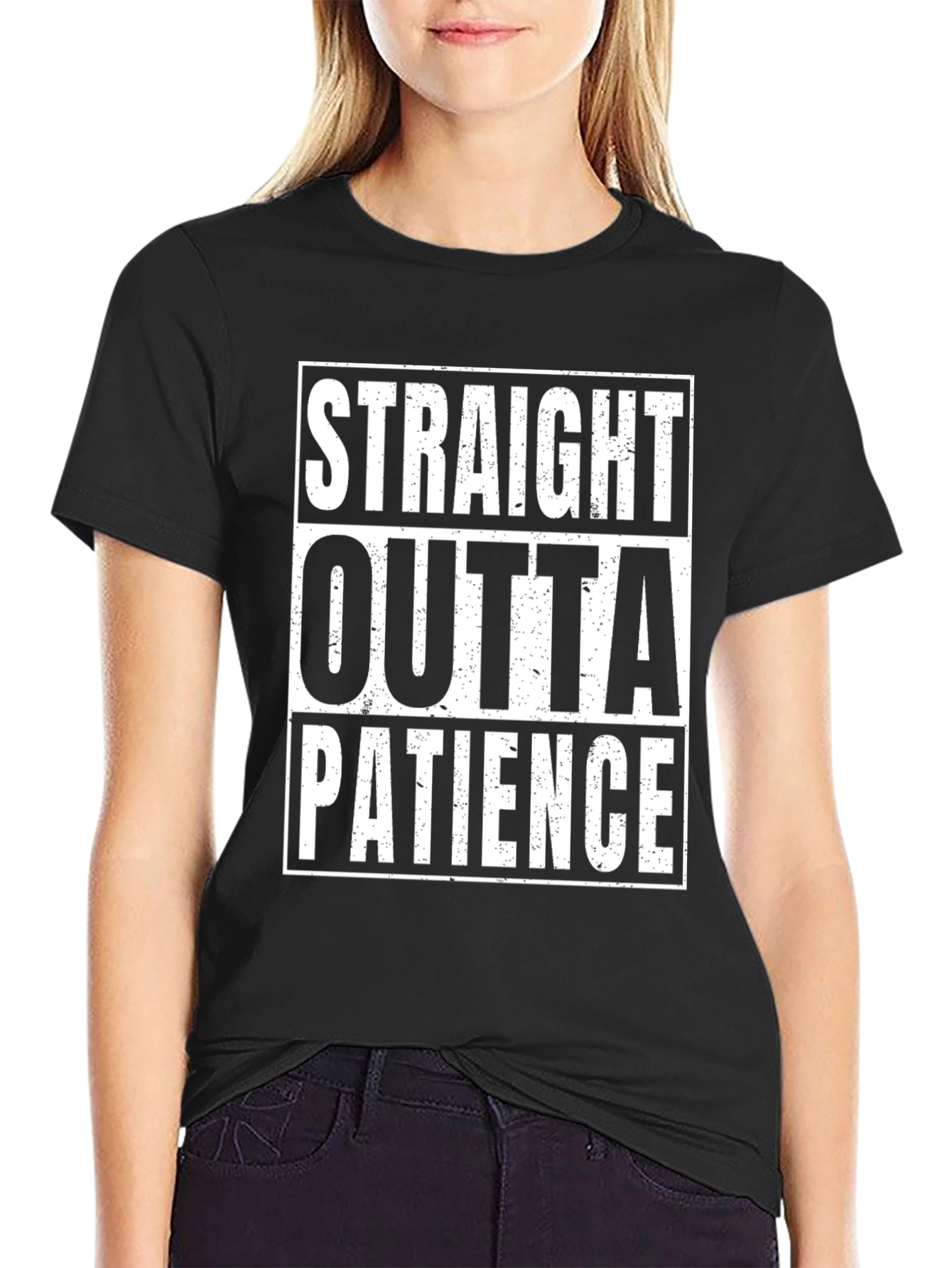Straight Outta Patience Graphic Tee