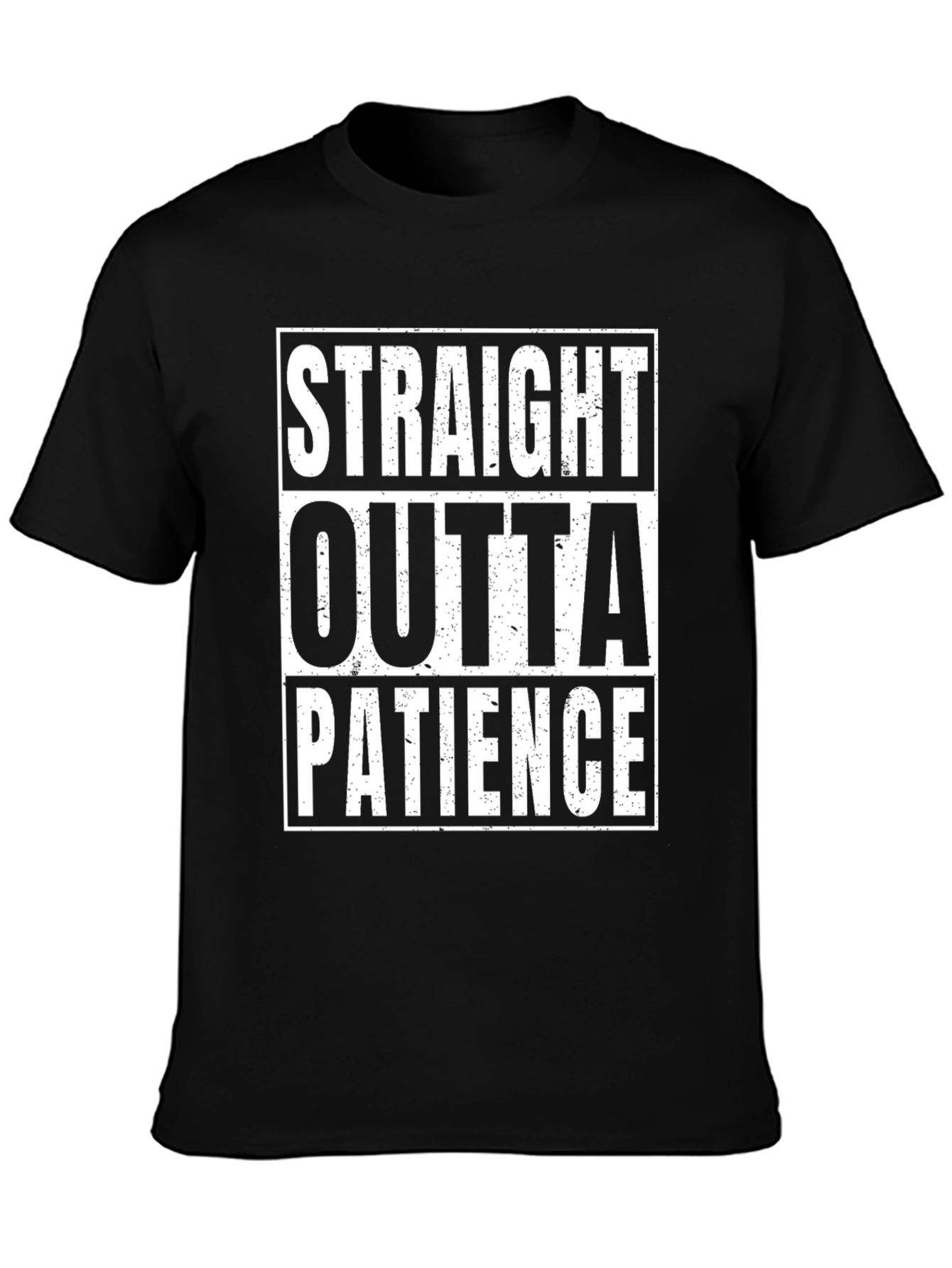 Straight Outta Patience Graphic Tee