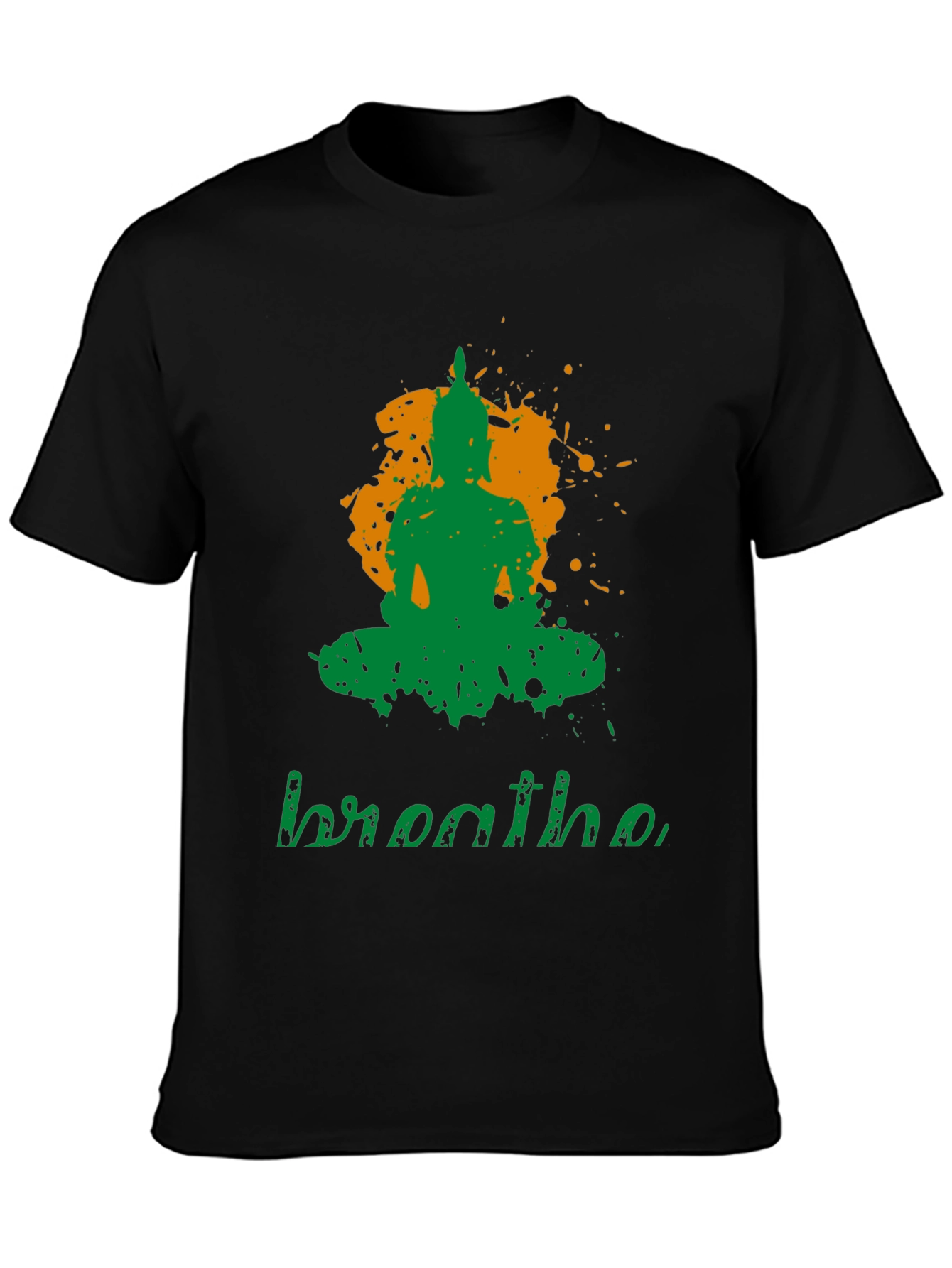 Breathe Buddha Graphic T-Shirt - Meditate in Style