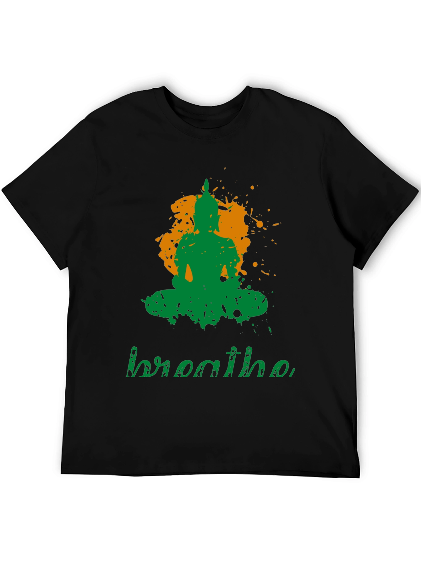 Breathe Buddha Graphic T-Shirt - Meditate in Style