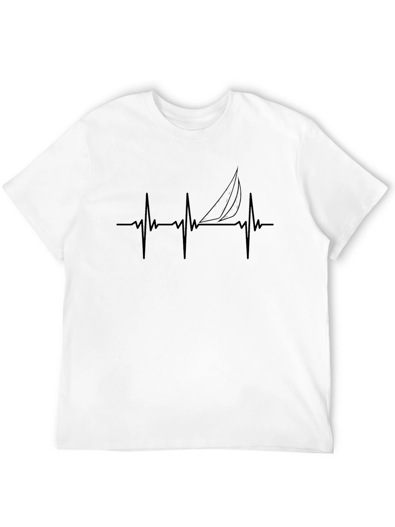 Sailboat Heartbeat T-Shirt