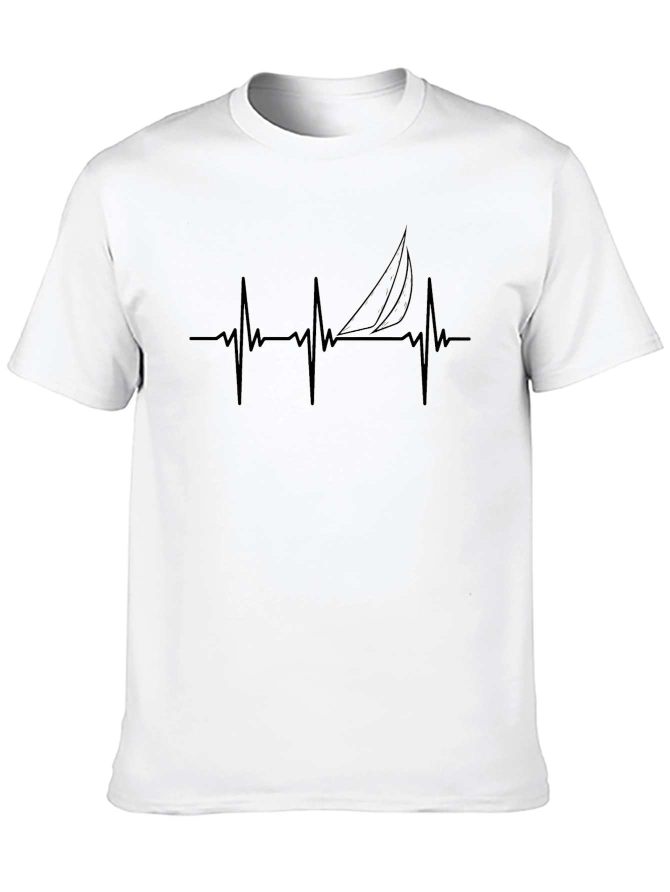 Sailboat Heartbeat T-Shirt
