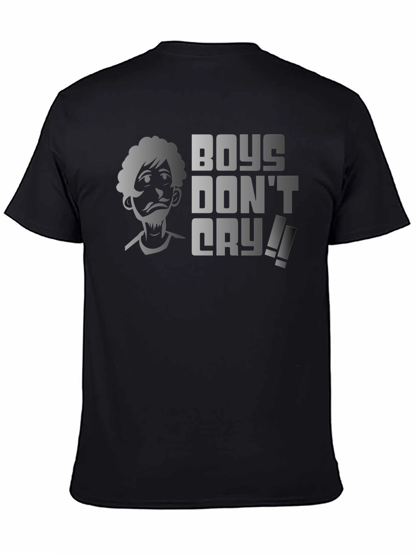 Boys Dont Cry Graphic Tee - Funny Shaggy T-Shirt