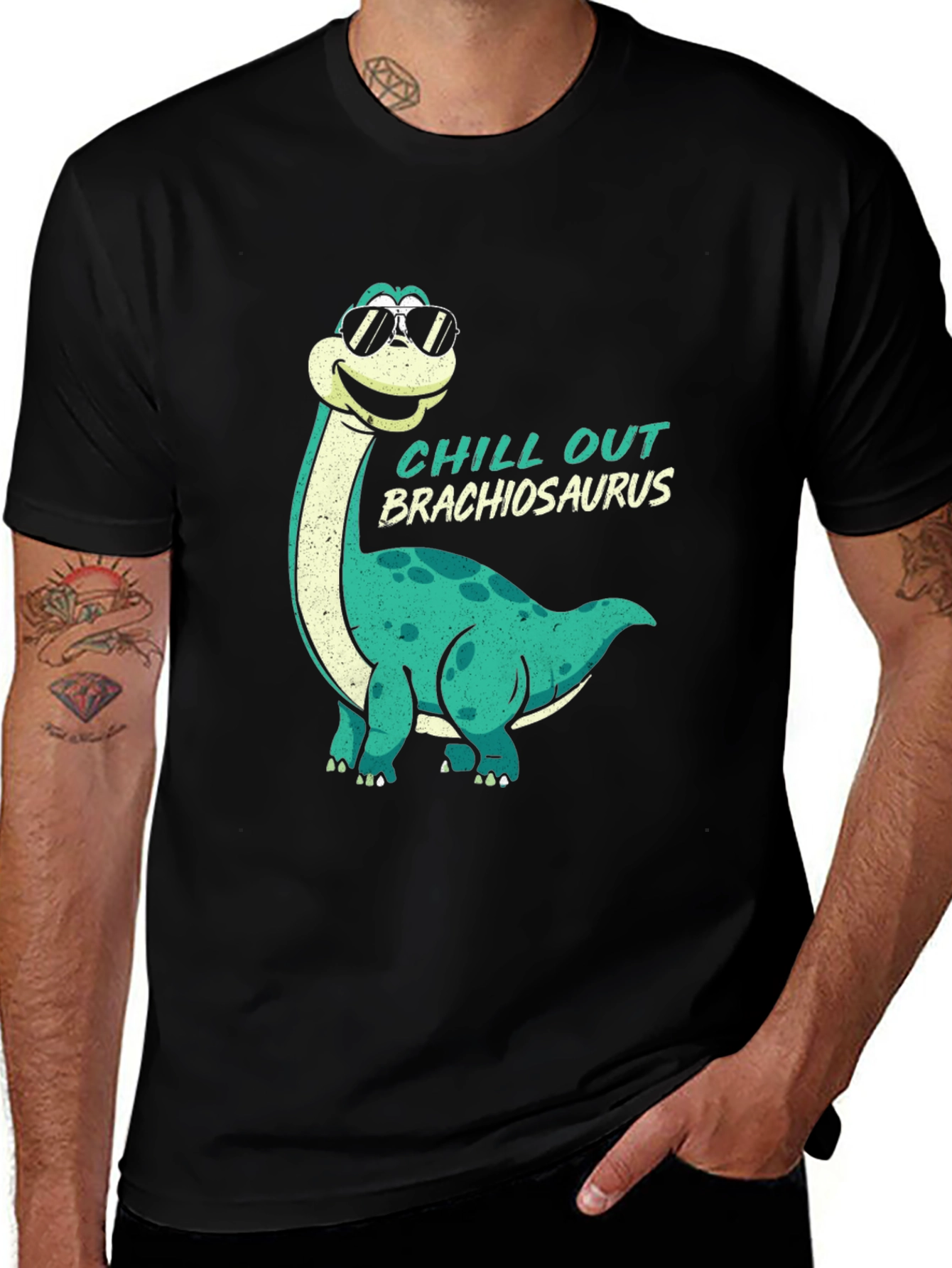 Chill Out Brachiosaurus T-Shirt